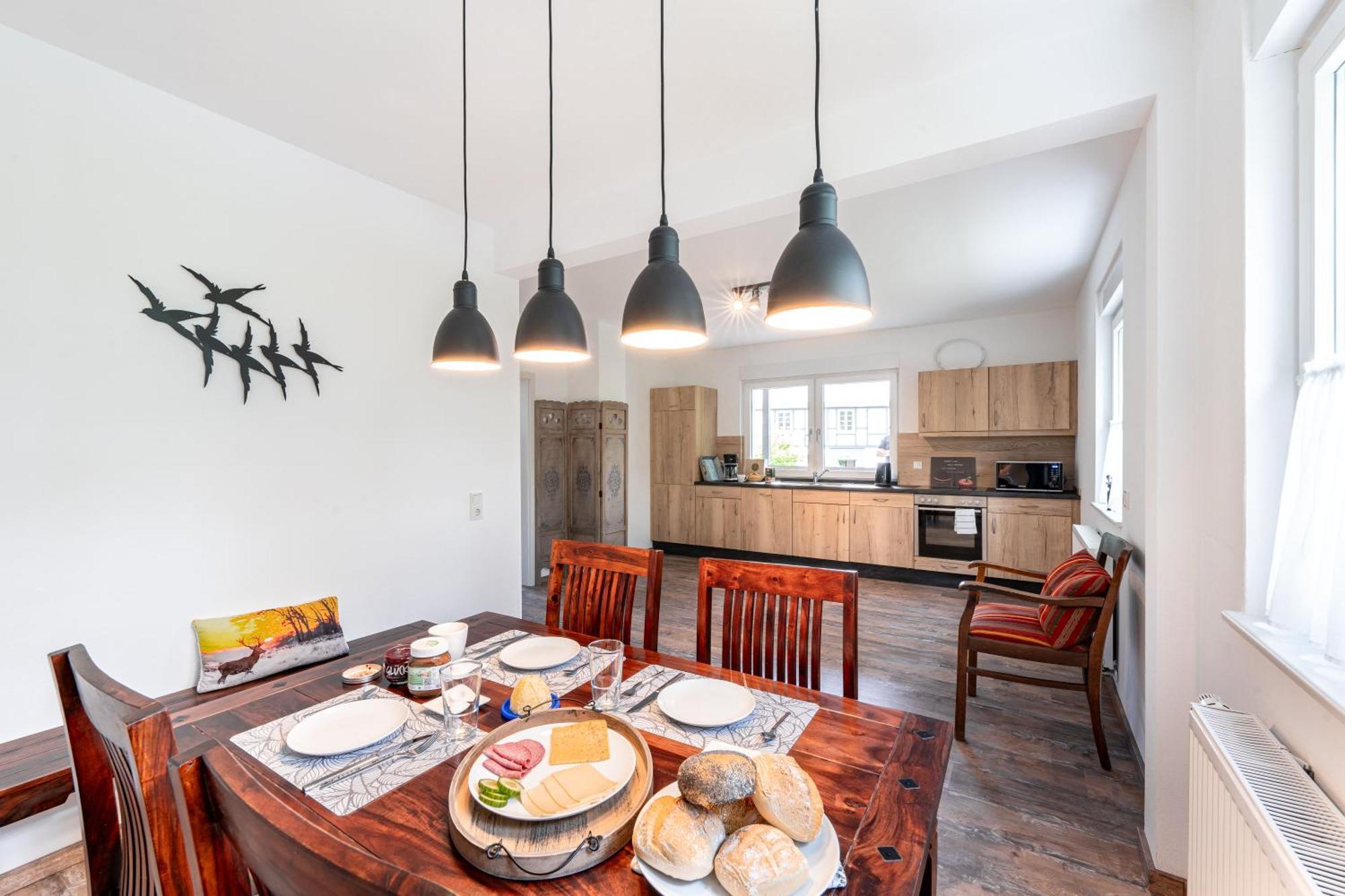 לנסטאט Ferienwohnung Haus An Der Lenne מראה חיצוני תמונה